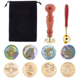 4PCS Wax Seal Stamp Set(Insect Theme)