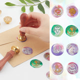 8PCS Wax Seal Stamp Heads Set(Flower Series)