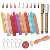 12 Colors Sealing Wax Sticks (DIY Keychain)