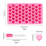 Mini Heart Shape Silicone Gummy Die