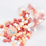 300 Pieces Sealing Wax Beads(white + red + pink)