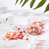 300 Pieces Sealing Wax Beads(white + red + pink)