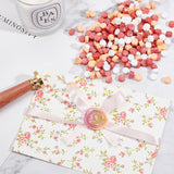 300 Pieces Sealing Wax Beads(white + red + pink)