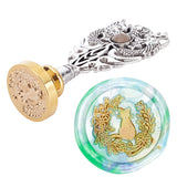 Cat Vintage Sealing Wax Stamps??Wrap-Silver?¨º?