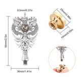 Cat Vintage Sealing Wax Stamps??Wrap-Silver?¨º?