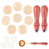 Wax Seal Stamp Set(Flower Theme)