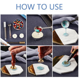 Wax Seal Stamp Blank Set 5PCS