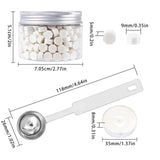300 Pieces Sealing Wax Beads Kit(White)