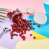 300 Pieces Sealing Wax Beads Kit(Wine Red)