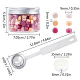 300 Pieces Sealing Wax Beads Kit(Mixed Color-5)