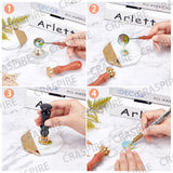 10PCS Halloween Vintage Sealing Wax Stamps