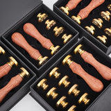 6PCS Wax Seal Stamp Set(Flower Theme)