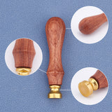 Round Blank Wax Seal Stamp Head