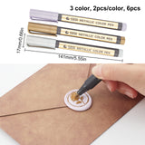 250pcs 10 Colors Sealing Wax Beads with Marker Pens