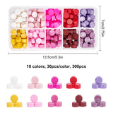300pcs 10 Colors Sealing Wax Beads