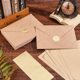 90pcs Vintage Kraft Paper And Envelopes Set