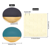 2PCS Round Cooling Plates Mat