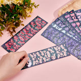 10 Sheets 3D Flower Stickers