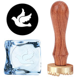 Pigeon Ice Stamp Wood Handle Wax Seal Stamp