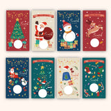 Christmas Scratch Off Cards 120pcs Blank Gift Certificate Scratch Off Cards