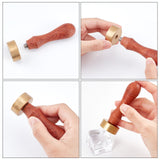 Letter A Ice Stamp Wood Handle Wax Seal Stamp