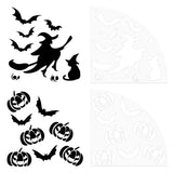 Halloween Stencil Reusable Halloween Painting Stencils Pumpkin Ghost Pattern