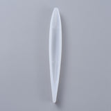 10PCS Pen Epoxy Resin Silicone Molds, Ballpoint Pens Casting Molds, for DIY Candle Pen Making Crafts, White, 157x19x15mm