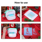 CRASPIRE 4pcs Bride and Groom Wedding Metal Cutting Dies Mandarin Duck and An Arrow Pierces the Heart Cutting Dies Stencils for DIY Scrapbooking Album Decorative Paper Dies Card