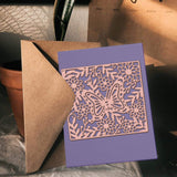 CRASPIRE 2 Pcs Butterfly Flower Frame Cutting Dies Metal Die Embossing Stencils for DIY Card Scrapbooking Craft Album Paper Decor