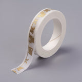 Craspire DIY Scrapbook Decorative Paper Tapes, Adhesive Tapes, Goldenrod, 8mm, about 7m/roll