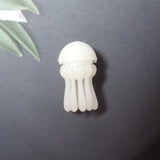 Sealife Model, UV Resin Filler, Epoxy Resin Jewelry Making, Jellyfish, White, 0.9x0.6cm
