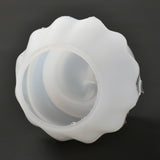3 PCS Cup Cake DIY Candle Silicone Molds Making, for UV Resin, Epoxy Resin Jewelry Making, White, 6.1x6.6cm, Inner Diameter: 3.8cm