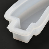 3PCS DIY Candle Silicone Molds Making, for UV Resin, Epoxy Resin Jewelry Making, Number, Num.7, 13.4x7.5x1.3cm