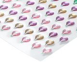 Craspire Epoxy Resin Glitter Self-adhesive Sticker, for Scrapbooking, Travel Diary Craft, Balloon Pattern, 20.5x9.3cm, Stickers: 4~19x4~18mm, 6bags/set