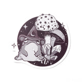 Craspire Waterproof Self Adhesive Paper Stickers, for Suitcase, Skateboard, Refrigerator, Helmet, Mobile Phone Shell, Colorful, Mushroom Pattern, 30~72x42~68x0.2mm, about 50pcs/bag, 5bags/set