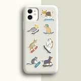 Craspire Waterproof Self Adhesive Paper Stickers, for Suitcase, Skateboard, Refrigerator, Helmet, Mobile Phone Shell, Colorful, Animal Pattern, 33~77x33~76x0.2mm, about 50pcs/bag, 5bags/set