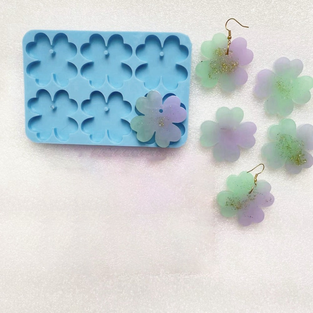 CRASPIRE Pendant Silicone Molds, Resin Casting Molds, For UV Resin