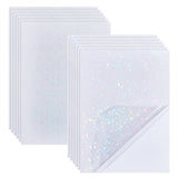 Craspire 12Sheets 2 Style Plastic Copier Transparency Film, Rectangle, Mixed Patterns, 296.5x210x0.2mm, 6sheets/style
