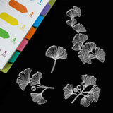 Craspire 9 Sheets Silicone Clear Stamps Seal for Card Making Decoration and DIY Scrapbooking(Ginkgo, Potted, Wish Bottle, Strawberry, Sunflower, Plant,Rose,Mushroom,Wreath)