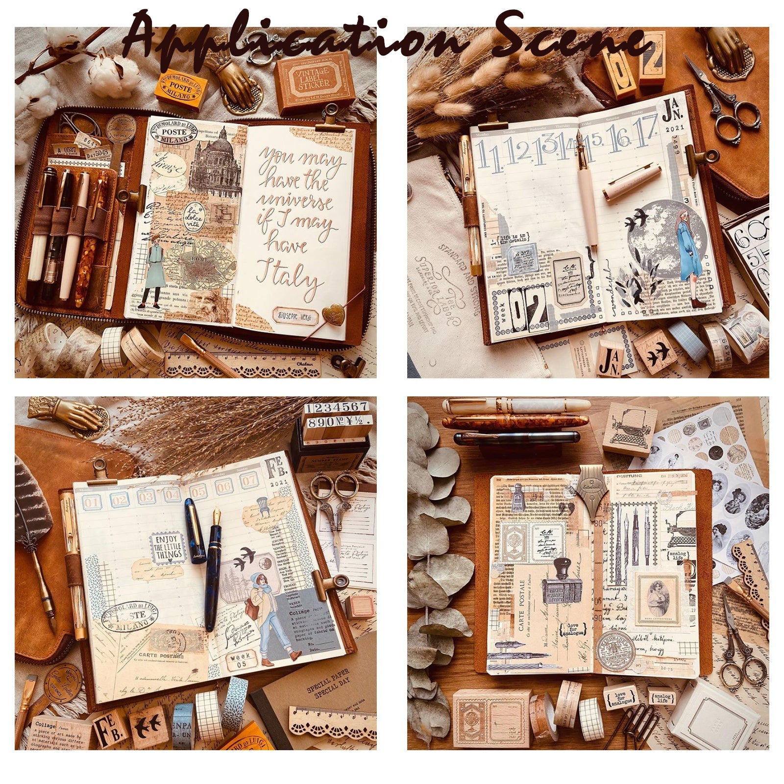 Craspire Acrylic Stamps, for DIY Scrapbooking, Photo Album Decorative, –  CRASPIRE