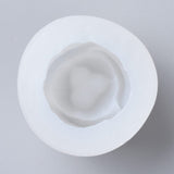 2 pc Tulip Flower Shaped Candle Molds, Silicone Molds, for Homemade Beeswax Candle Soap Making, Clear, 49x43mm