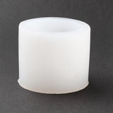 2PCS Square Scented Candle Silicone Molds, White, 62x60x56mm