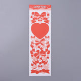 10PCS Bowknot & Heart Pattern Decorative Stickers Sheets