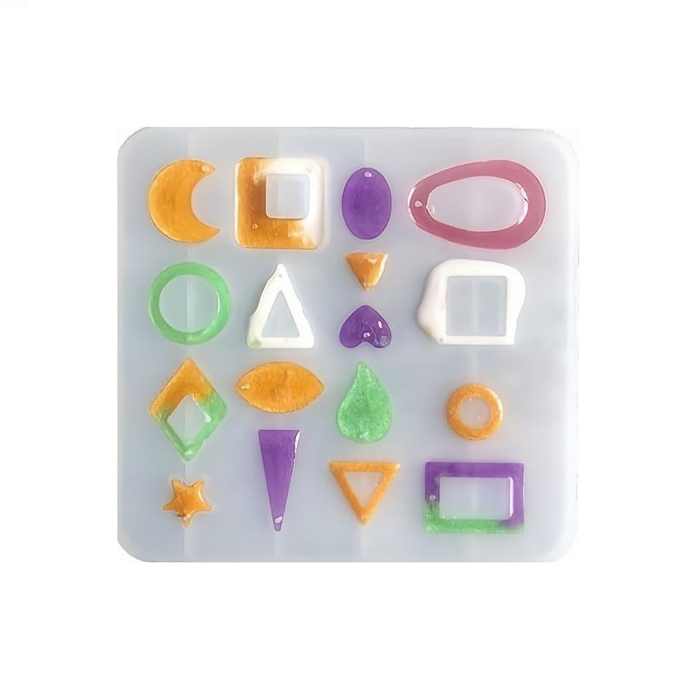CRASPIRE Triangle Shape DIY Silicone Molds, Resin Casting Molds
