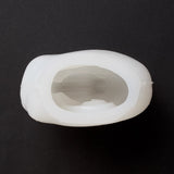2PCS DIY Candle Making Silicone Molds, Resin Casting Molds, Conch Girl, White, 8.9x10.1x5.4cm