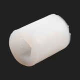 5PCS House DIY Candle Silicone Molds, Fondant Molds, Resin Casting Molds, For UV Resin, Epoxy Resin Jewelry Making, Column, White, 46x36mm, Inner Diameter: 20.5mm