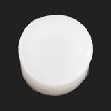 5PCS House DIY Candle Silicone Molds, Fondant Molds, Resin Casting Molds, For UV Resin, Epoxy Resin Jewelry Making, Column, White, 46x36mm, Inner Diameter: 20.5mm