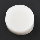 2PCS DIY Candle Holder Silicone Molds, Resin Casting Molds, Column, for DIY Soap & Candle Jewelry Making, White, 8.6x5.6cm, Hole: 5mm, Inner Diameter: 7.6cm