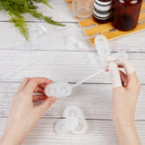 Silicone Molds, Resin Casting Molds, For UV Resin, Epoxy Resin Jewelry Making, Eye, White, Eye Mold: 6pc/set