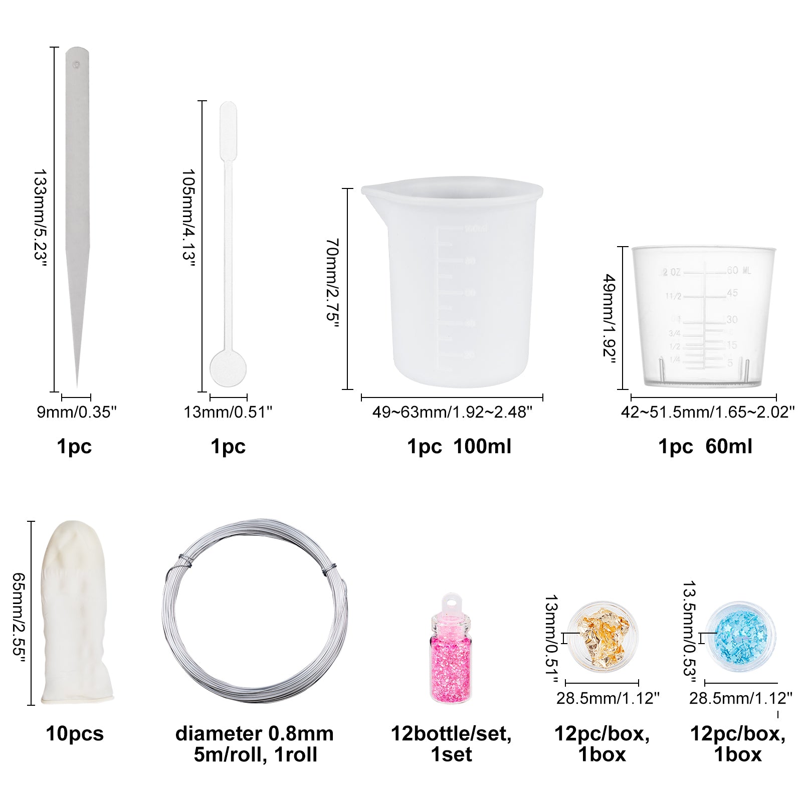 60ml plastic measuring cup